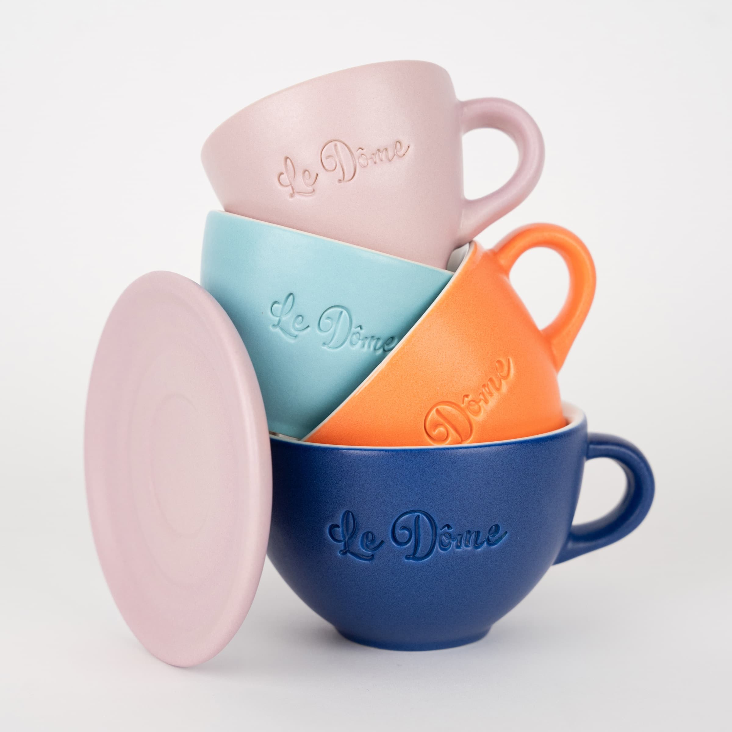 Custom branded cup with espresso
